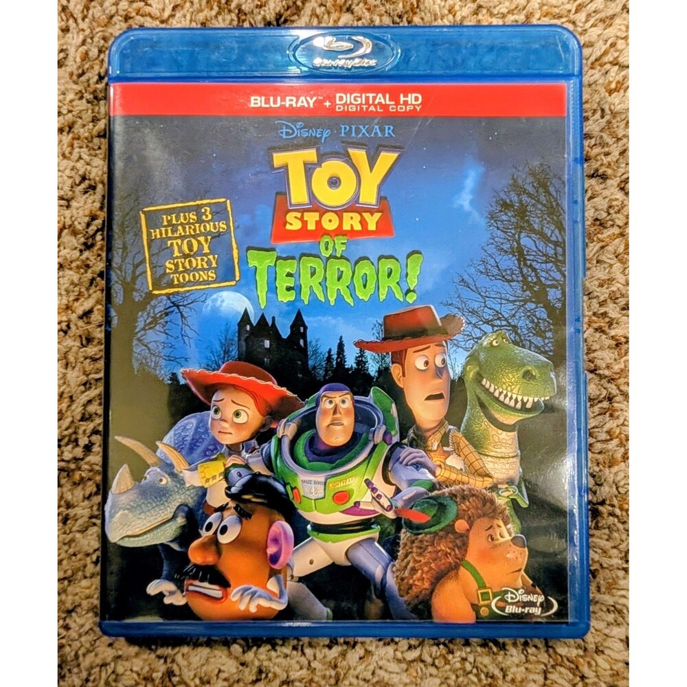 Toy Story OF TERROR! Blu-ray Disney Pixar Halloween Special Toons Shorts